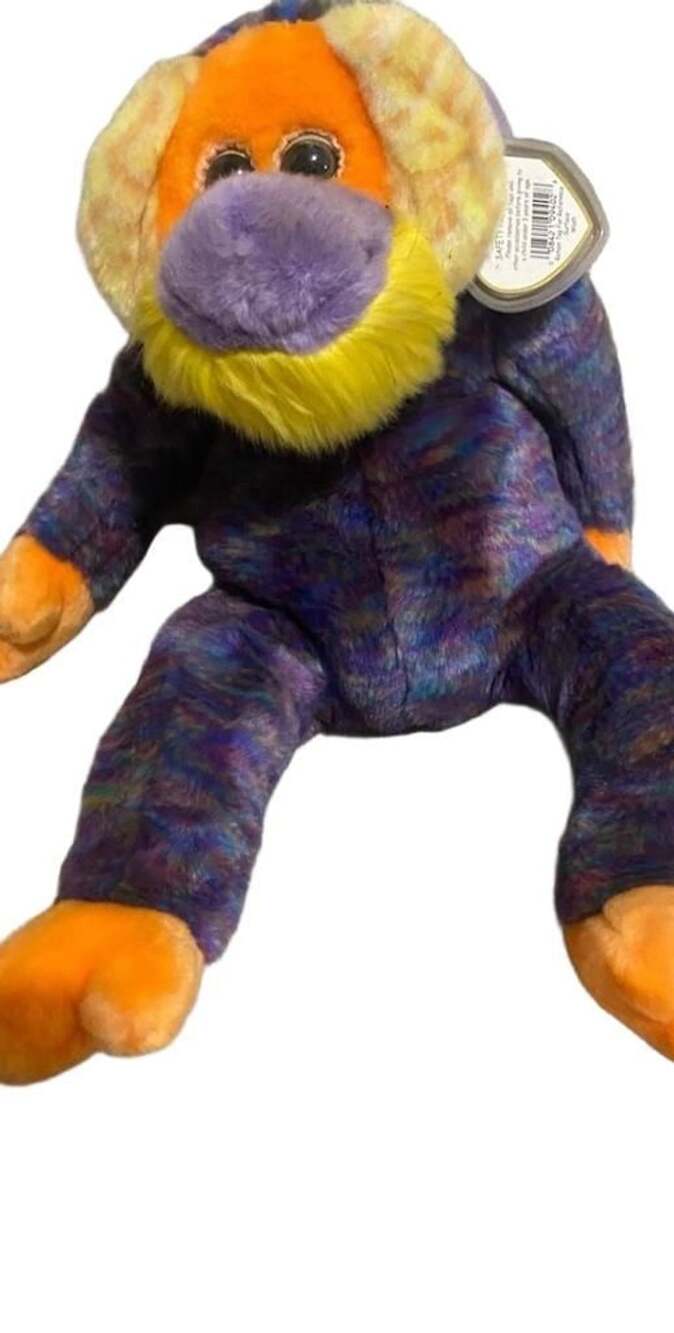 Ty Beanie Babies Bananas The Orangutan Plush Monkey 12”